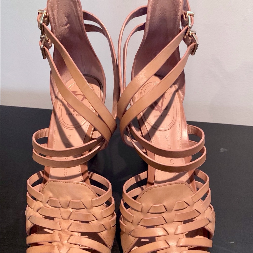 Vince Camuto Signature leather sandals
